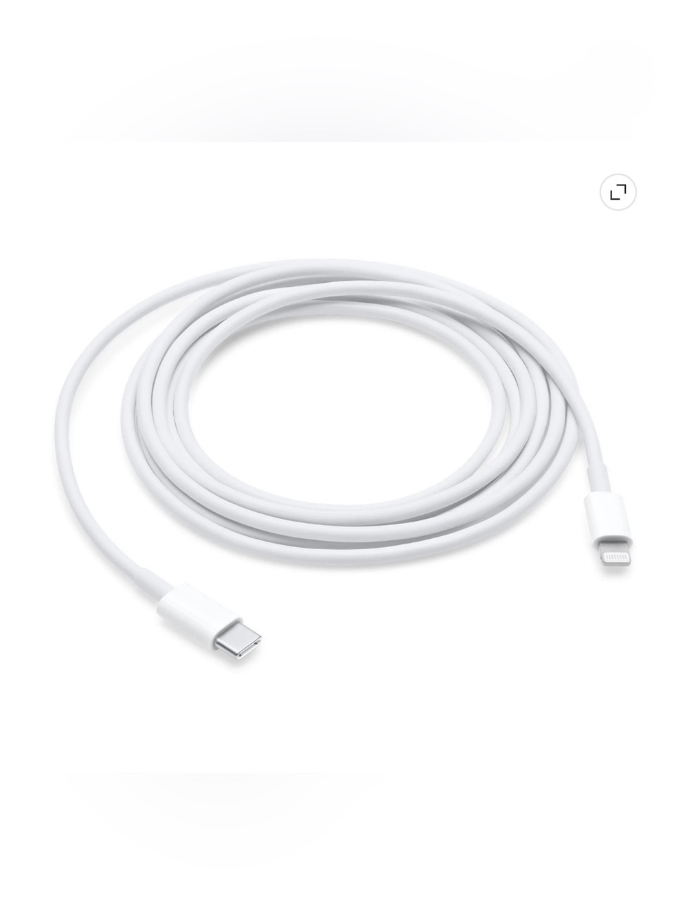 Apple USB-C to Lightning Cable (2m) Fast Charging iPhone Charger